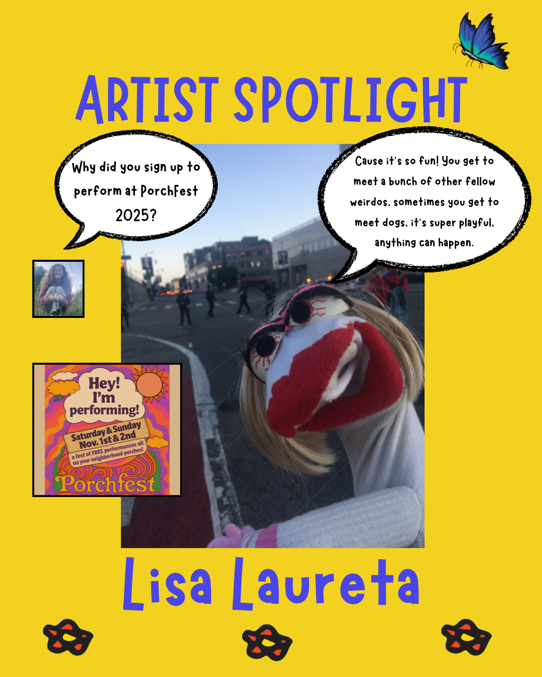 Artist Spotlight for PorchFest Template (12) – Literary Pixie